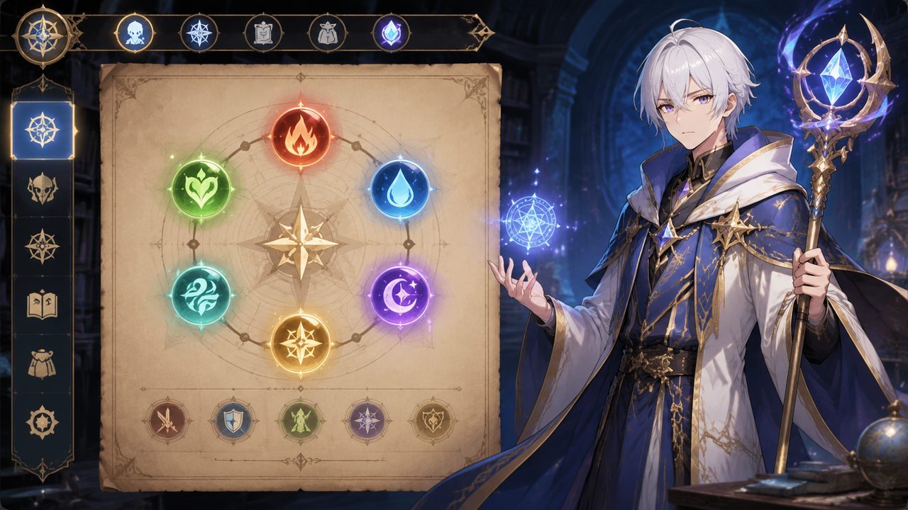 魔法师露娜 剧情互动 预览图 4