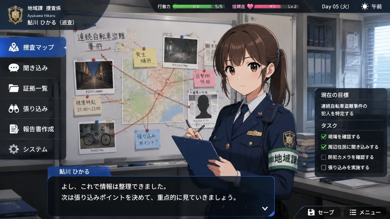极道无赖EX 女警鮎川光 章节事件 场景图 6