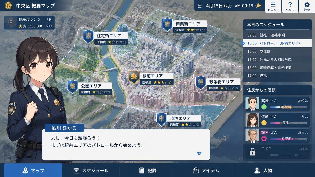 极道无赖EX 女警鮎川光 场景演出 演示图 7