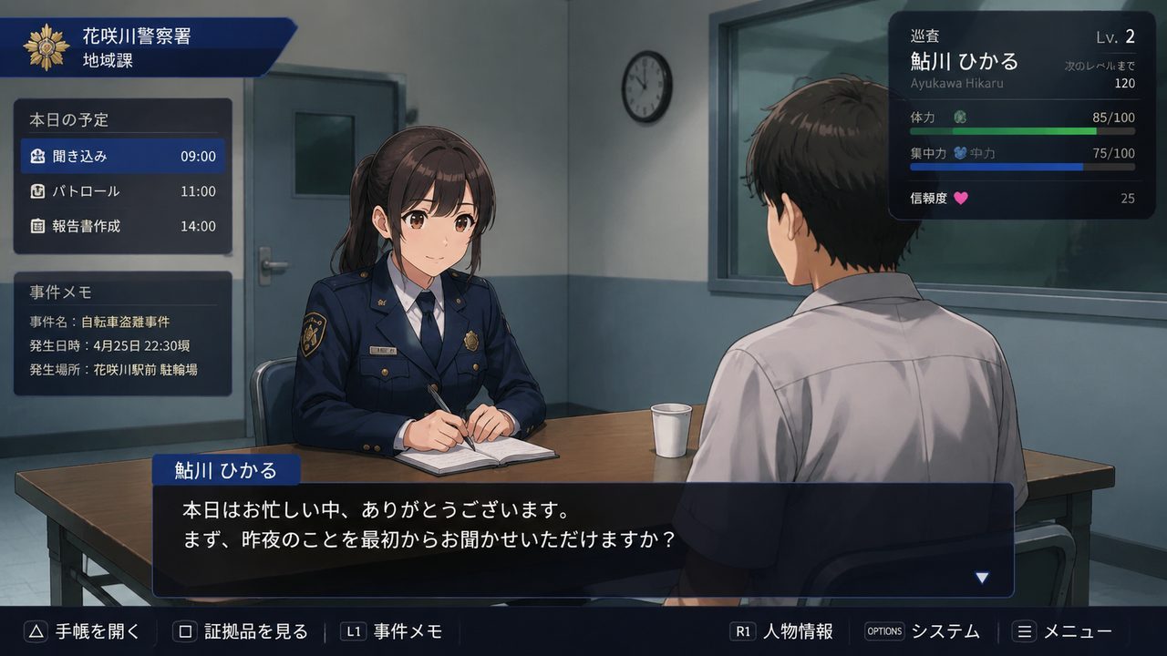 极道无赖EX 女警鮎川光 操作界面 玩法截图 3