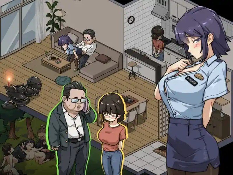极道无赖EX 女警鮎川光 日系SLG 场景图 8