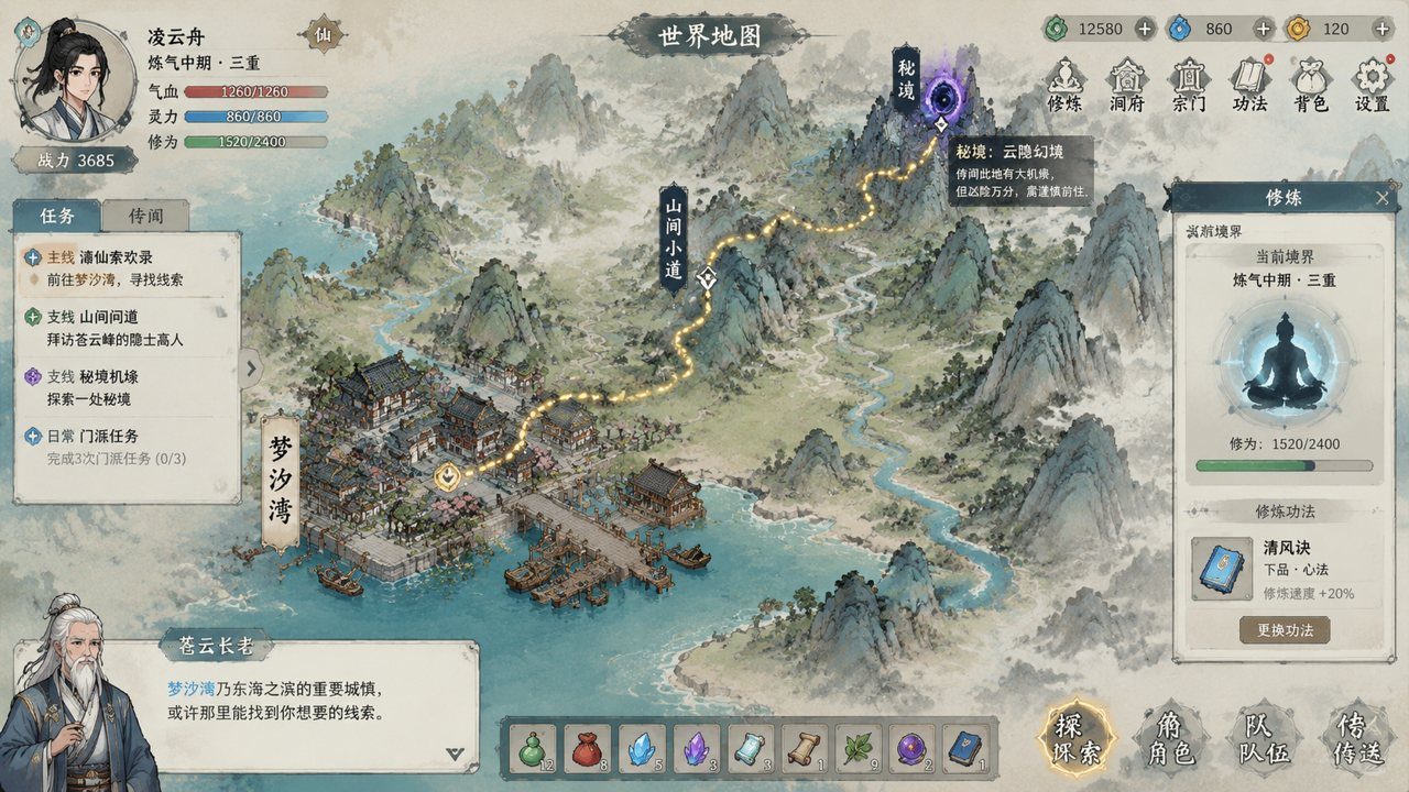 谪仙索欢录 剧情RPG 专题图 3