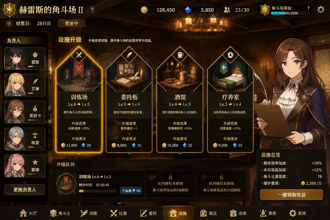赫雷斯的角斗场Ⅱ 剧情互动 场景图 6