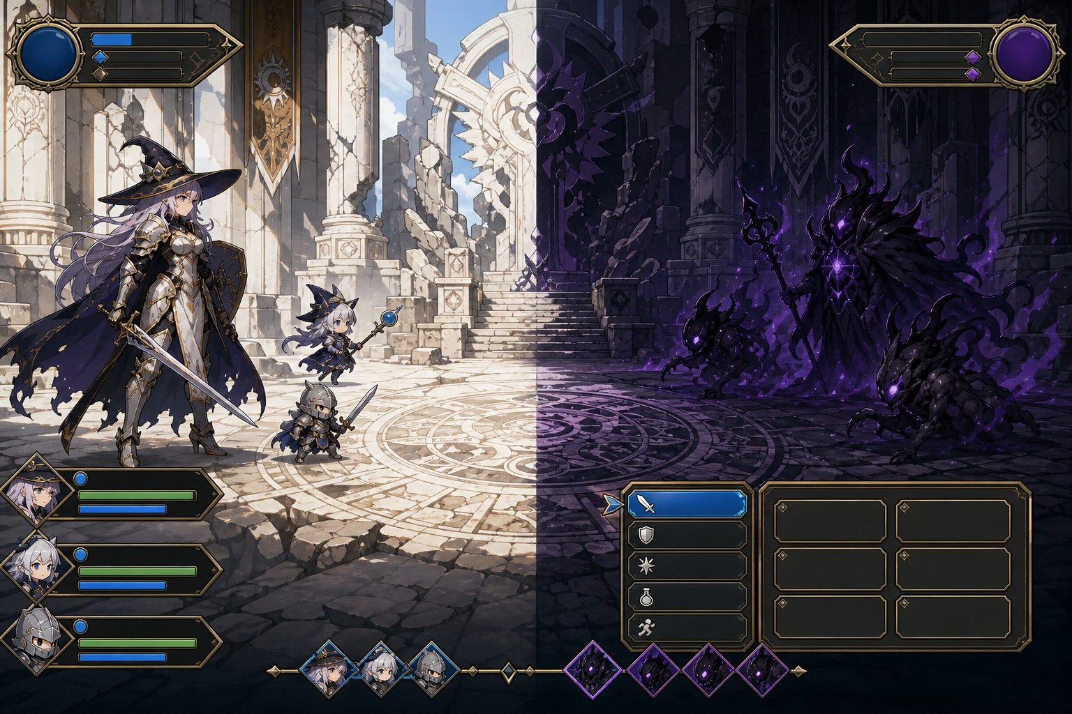 魔女骑士安娜 日式ADV 玩法截图 1